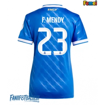 Real Madrid Ferland Mendy #23 Tricou Fotbal Replică 2025-26 Femei Treilea